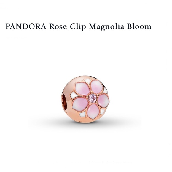 pandora charm magnolia pandora charm magnolia